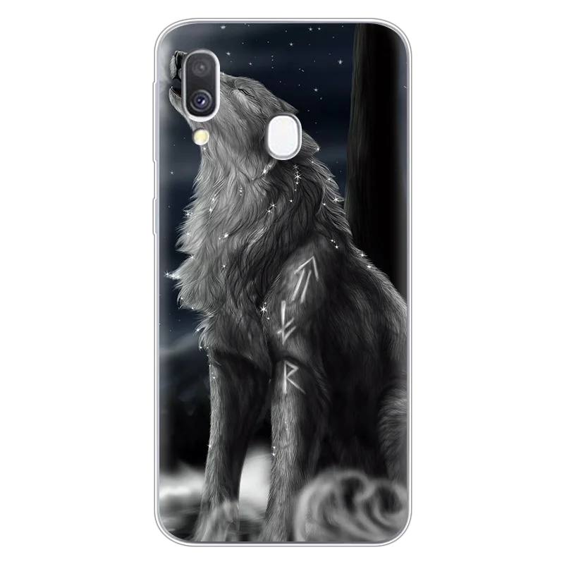 huilang Роскошный чехол для телефона с рисунком в виде животного для samsung Galaxy A40 A30 A50 A70 A60 A10 модный силиконовый мягкий ТПУ покрытие для чехла - Цвет: huilang