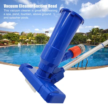 

1set Accessories Maintenance With Brush Outdoor Above-Ground Pool Vacuum Head Hot Spring Portable Cleaning Tool Home Fountains