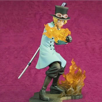 

In stock Original Banpresto One Piece Stampede Brother Hood Sabo Figure Model Figurals Brinquedos