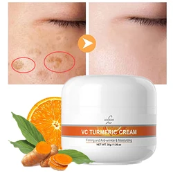 Lewedo Whitening Freckle Face Cream VC Remove Dark Spots Fades Wrinkles Moisturizing Facial Care Melanin Remover Brighten Skin