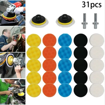 

High quality Buffing Pad Kit M10 Scratch repair Tool Polishing sponge 31Pcs 3"