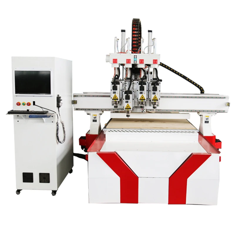 Китай дешевые 3D деревообрабатывающий станок 1325 древесины Cnc маршрутизатор с 4
