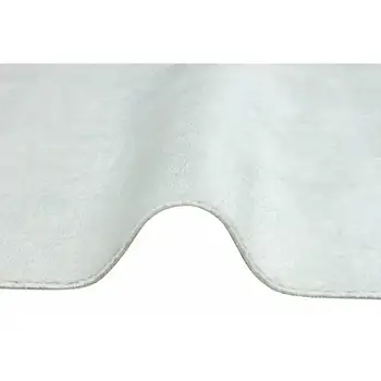 

Apex Lucca 3 'x 7' Polypropylene White Runner Rug