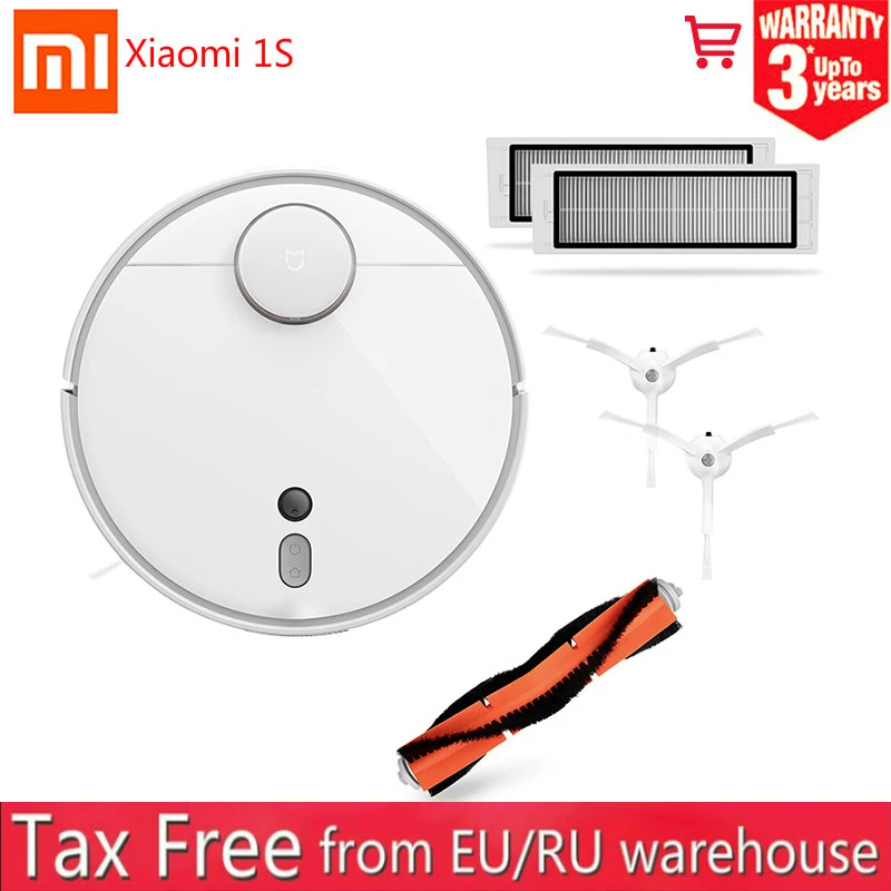 

2019 new Xiaomi 1s MI Robot Vacuum Cleaner Smart Planned Cleaning LDS AI Visual Image Navigation EU stock