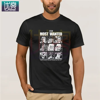 

Marvel Villains Super Hero T Shirt Custom Men'S Black Size S To 4Xl Cotton Tee Shirt Present O Neck Cotton Tees Tops