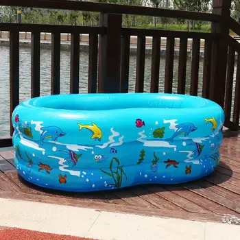 

Baby Inflatable Swimming Pool Kids Inflatable Pool Household Bath Tub Perfect Toy for Children Toddlers