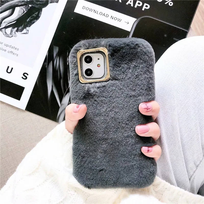 Fluffy Soft Tou Cute Phone Case (6)