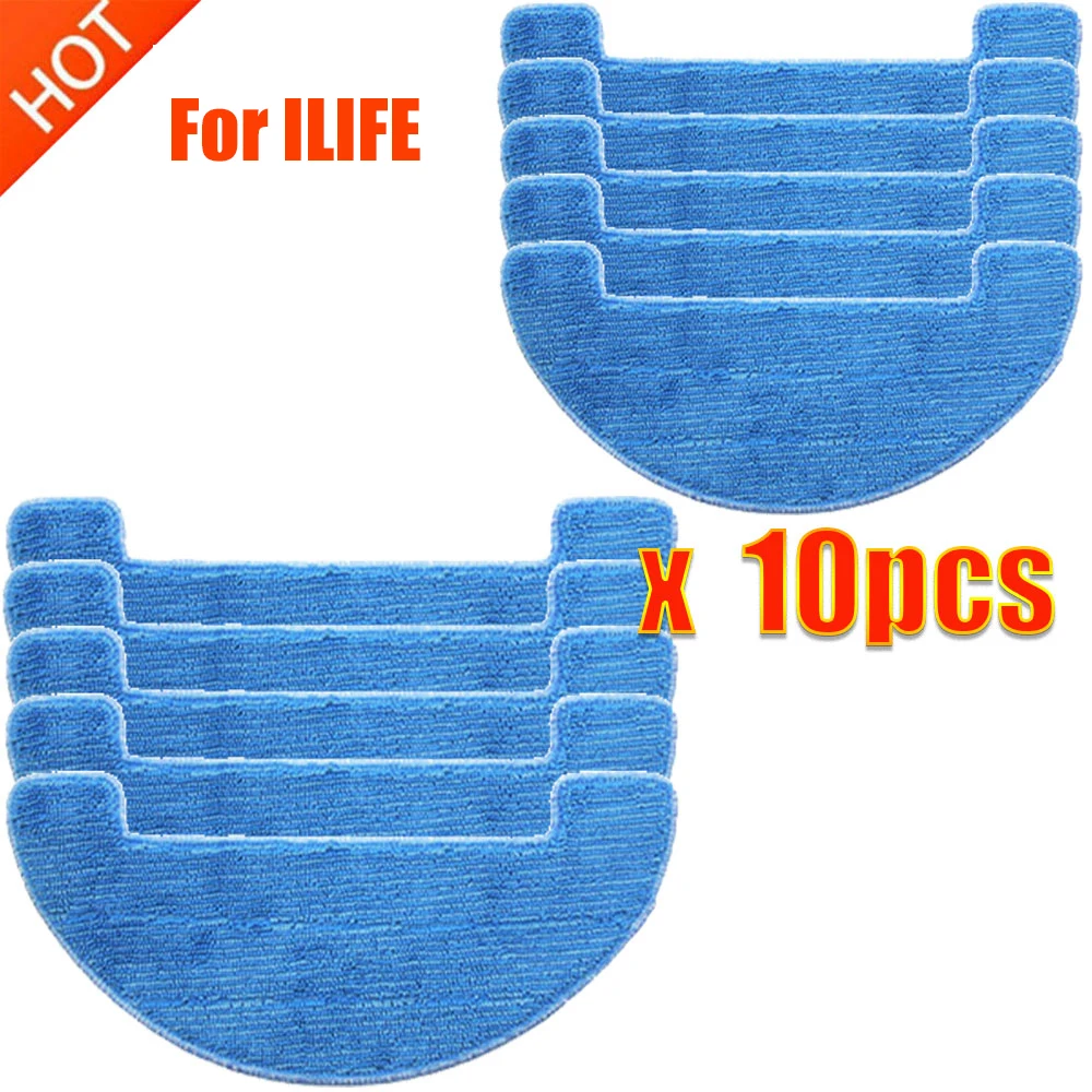 Mop Pano para Chuwi Ilife a4 A4s A40 V80 V8s X800 Peças de Aspirador Pano Mop Pad Kit Acessórios Pano