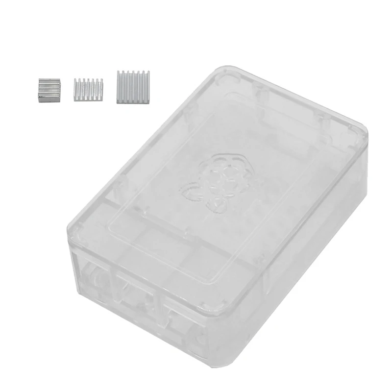 Для Raspberry Pi чехол Корпус коробка V4 с радиатором для Raspberry Pi 4B