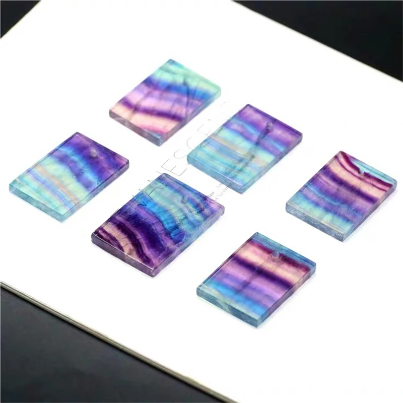3-4cm 1 шт. натуральный кристалл кварца флюорит таблетки Рейки Исцеление День Святого Валентина подарок драгоценные камни свойства - Цвет: 3-4cm