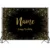 Золотой блеск happy birthday party custom background for photo studio black happy birthday decoration supplies name DIY backdrops