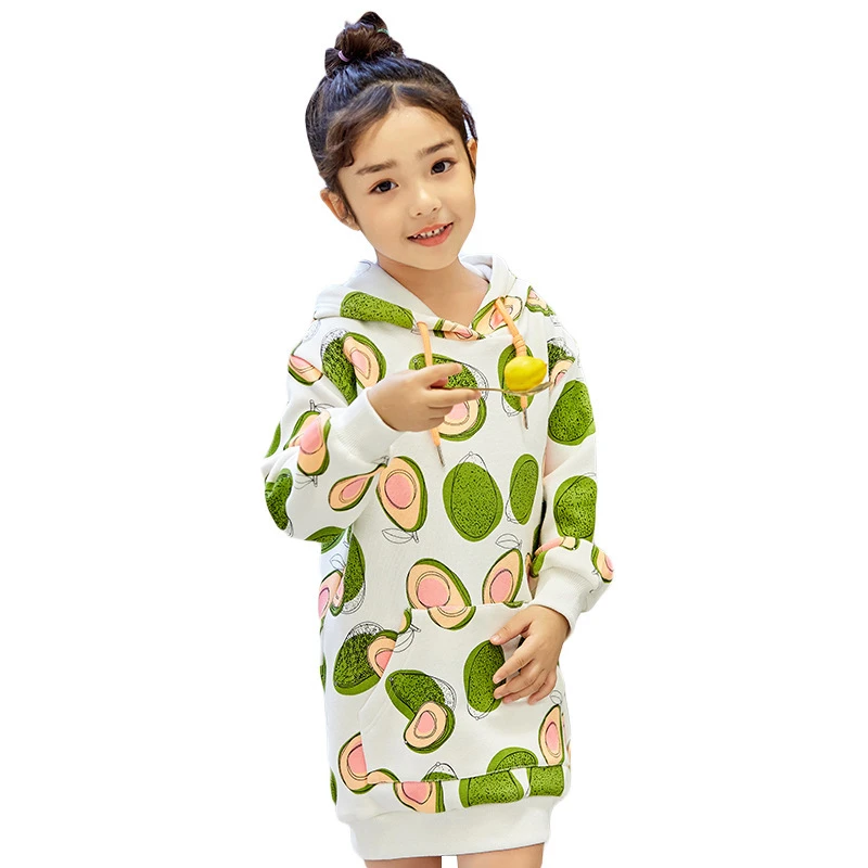 Детская одежда для девочек Новый стиль Детский свитер с капюшоном Сезон
