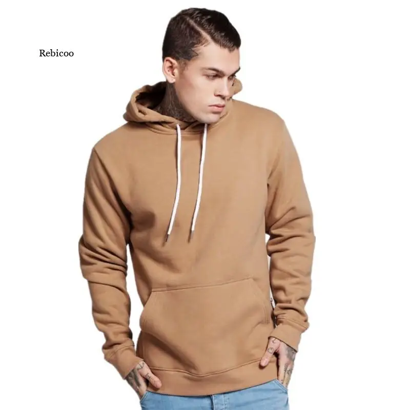 

2021 Men's Streetwear Long Black Hoodies Sweatshirts Feece Extra Long Hoody Side Zip Longline Hip Hop Elongated for Men Hoodie