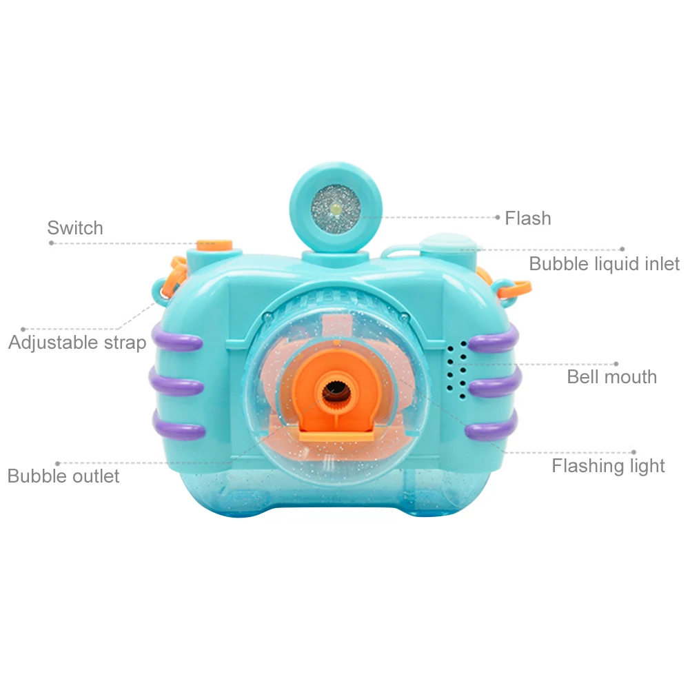 Bubble camera Elektrische Bubble mken Maken Automatische camera Vorm воздуходувка Bubble Shooter в детском саду Met Lig