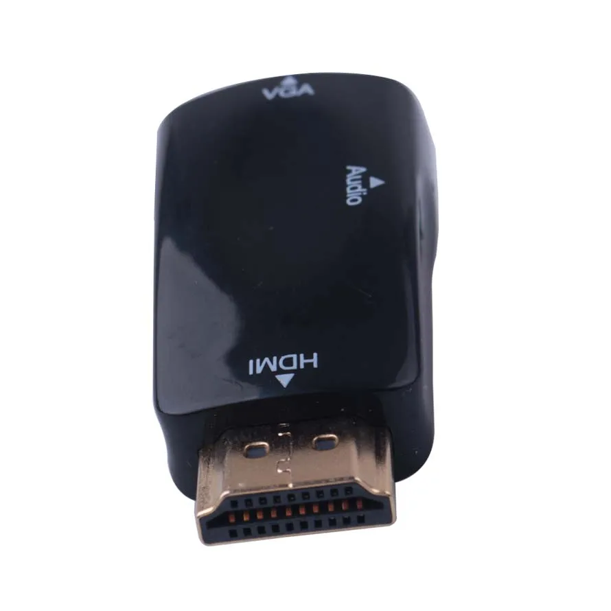Elitooop мужчин и женщин для HDMI в VGA конвертер с аудио кабелем ПК ноутбука планшета