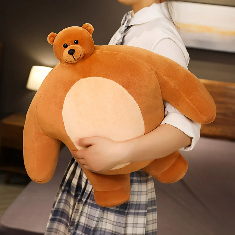 Strong Bear Stuffed Dolls Cute Cartoon 