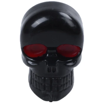 

10x Motorcycle Tag Fastener Skull License Plate Frame Bolts Screws Black Red Eye