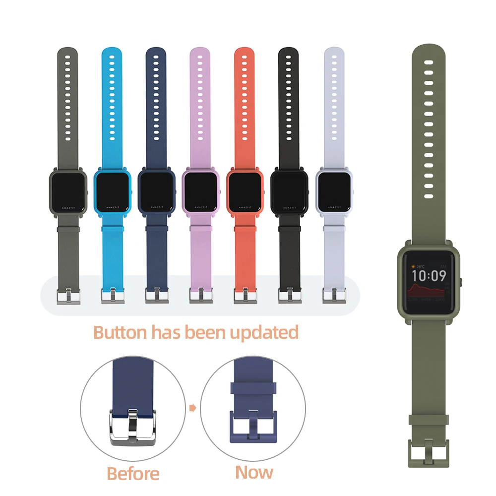 Pulseira Amazfit Worten Amazfit Bip S Per Amazfit Bip Cinghia Del