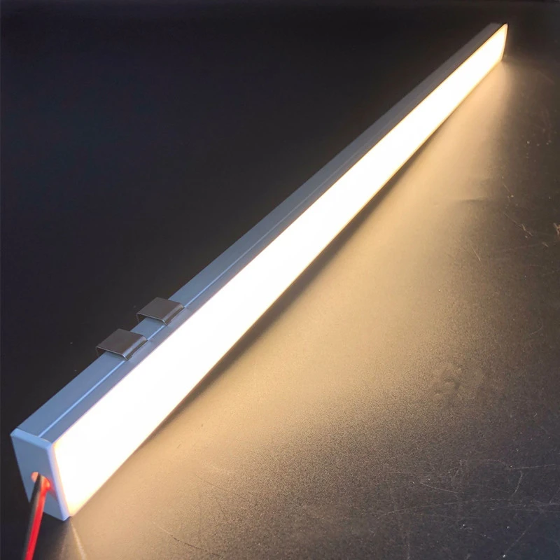 LED hard light DC12V 50CM 20 Inch LED Strip SMD5730 36LEDs U-shape Flat LED aluminum channel Rigid Strip For Indoor Lighting