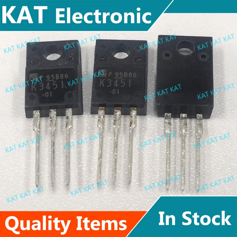 5 шт./лот 2SK3451 K3451 TO-220F SILICON POWER MOSFET | Электроника