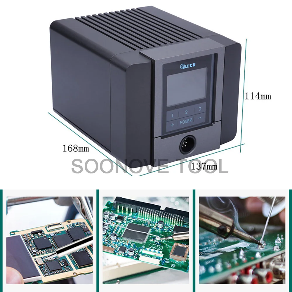 Быстрый TS1200A 120 Вт ESD Бессвинцовая паяльная станция с функцией сна паяльник для телефона материнская плата сварка ремонт