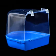 Ванна птицы с ванной бассейна поставки попугай техника муния вышитые тигр кожи пион двойного назначения клетка Acces