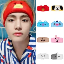 Kpop плюшевые ободки для волос Bangtan группы мальчиков, плюшевая повязка на голову для девочек, инструмент для мытья лица и макияжа, мягкие игрушки Горячая Распродажа Kpop плюшевые ободки для волос Bangtan группы мальчиков, плюшевая повязка на голову для девочек, инструмент для мытья лица и макияжа, мягкие игрушки Горячая Распродажа