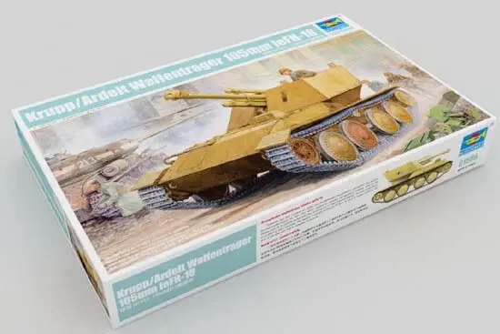 

Набор пластиковых моделей, модель Trumpeter, 01586, 1/35, Крупп/ардельт, ваффентрагер, 105 мм, leFH-18
