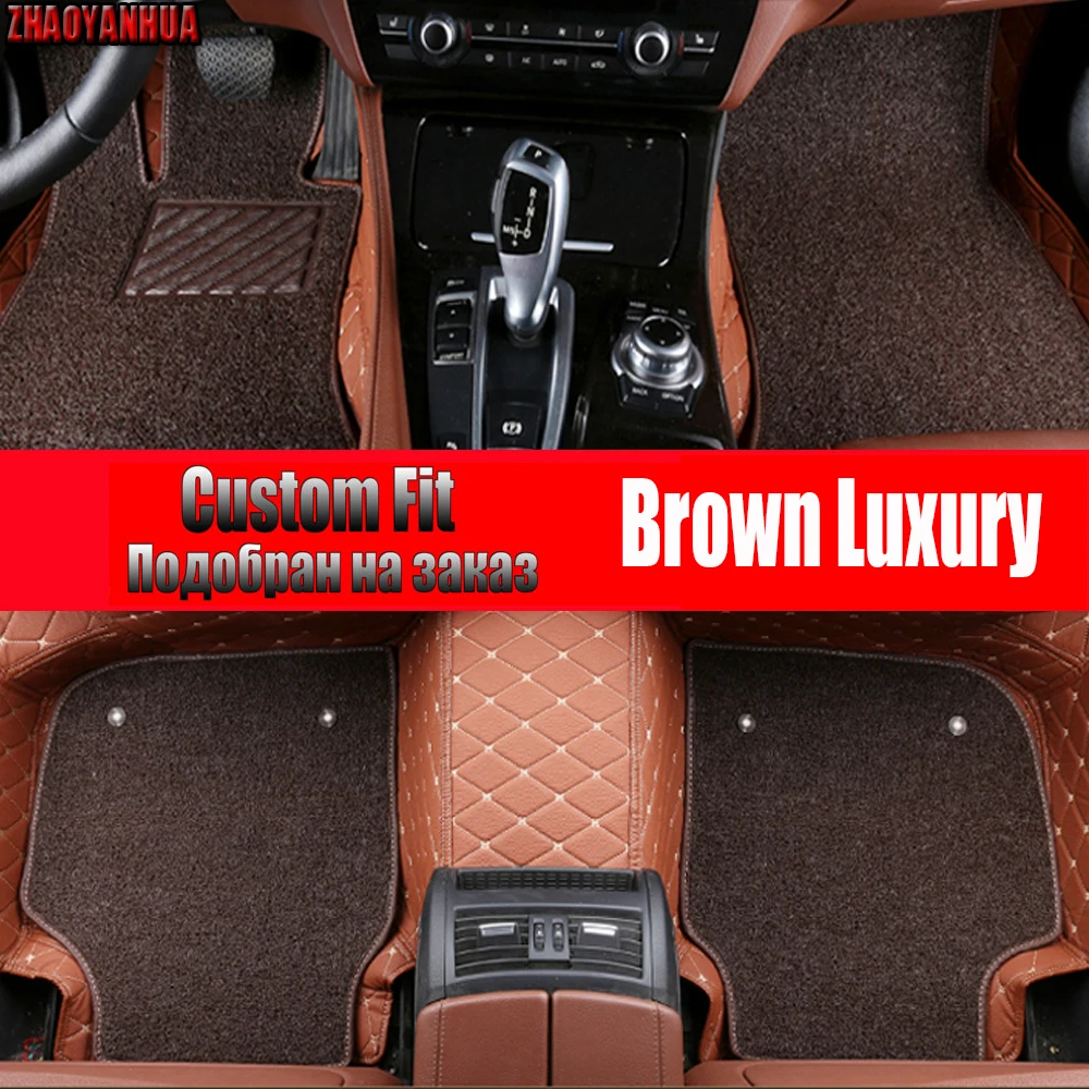Автомобильные коврики ZHAOYANHUA для Toyota Land Cruiser 200 Prado 150 120 Rav4 Corolla Для Avalon Highlander