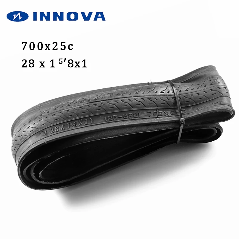 INNOVA велосипедные шины 700 700x25C 28x1-5/8-1 утолщенные шины для шоссейных велосипедов сверхлегкие шины для гонок 310 г Складные шины pneu 700C
