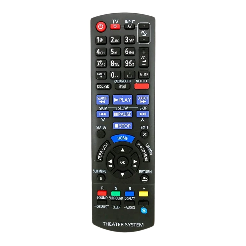 Remote Control N2QAYB000632 for Panasonic Theater System SA-BTT370 SA-BTT770 SC-BTT370 SC-BTT770 | Электроника