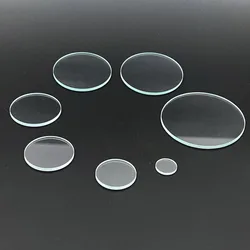 Small Glass Round Crystal Mineral Transparent Watch Lens - 1mm Thick - 20.5mm (6 pieces)