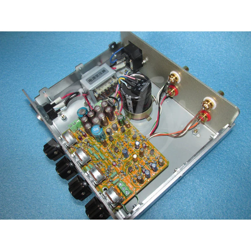 

Преобразователь в британском стиле, предварительный усилитель высоких басов 33 громкости, классический британский прибор для повторной гравировки, Hi-Fi усилитель