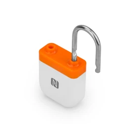 Smart Safety Uncharged Nfc Padlock Waterproof Intelligence Security App Control Padlocks