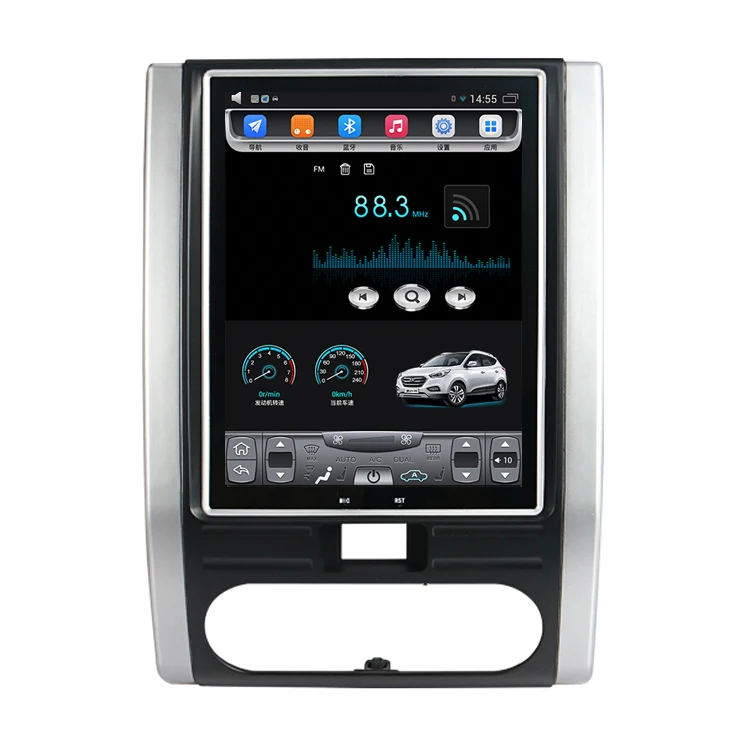 

10.4" tesla style vertical screen android 4.4 Quad core Car GPS radio Navigation for Nissan X-Trail 2008-2013