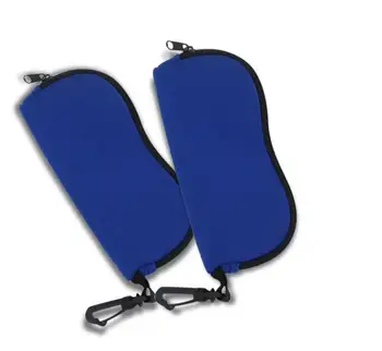 

Neoprene Sunglasses Case Zipper Eyeglasses Pouch with Hook Soft Neoprene Keep Your Shades Safe from Bumps Glasses Bag SN2912