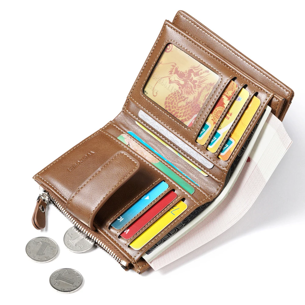 Weixier портативный мужской кошелек из искусственной кожи, кошелек для карт, сумка для хранения денег, держатель, carteras billeteras para hombreGift кошелек