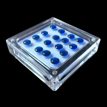 

Clear Acrylic Suspended Jewelry Display Square Magnetic Clip On Jewelry Box Case