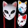 Japanese Anime Demon Slayer Mask Kimetsu No Yaiba Cosplay Sabito Kamado Tanjirou Makomo ABS Masks Halloween Party Costume Props ► Photo 1/6
