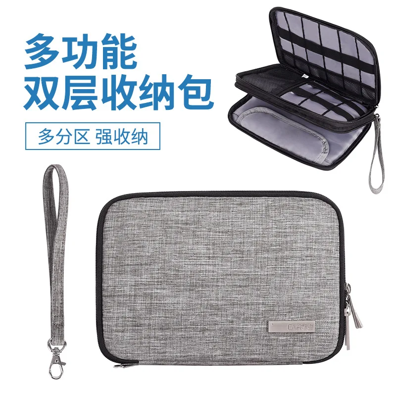 

Canvasartisan Digital Storage Bag Power Supply Data Cable Accessories Bag Clutch Bag Protective Case