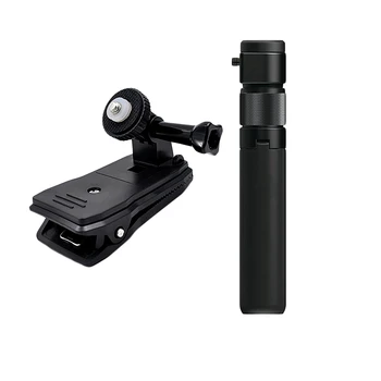 

JABS Rotating Time Selfie Stick Holder Tripod Monopod for Insta360 One X & Backpack Clip for Insta360 One X/Evo Action Camera