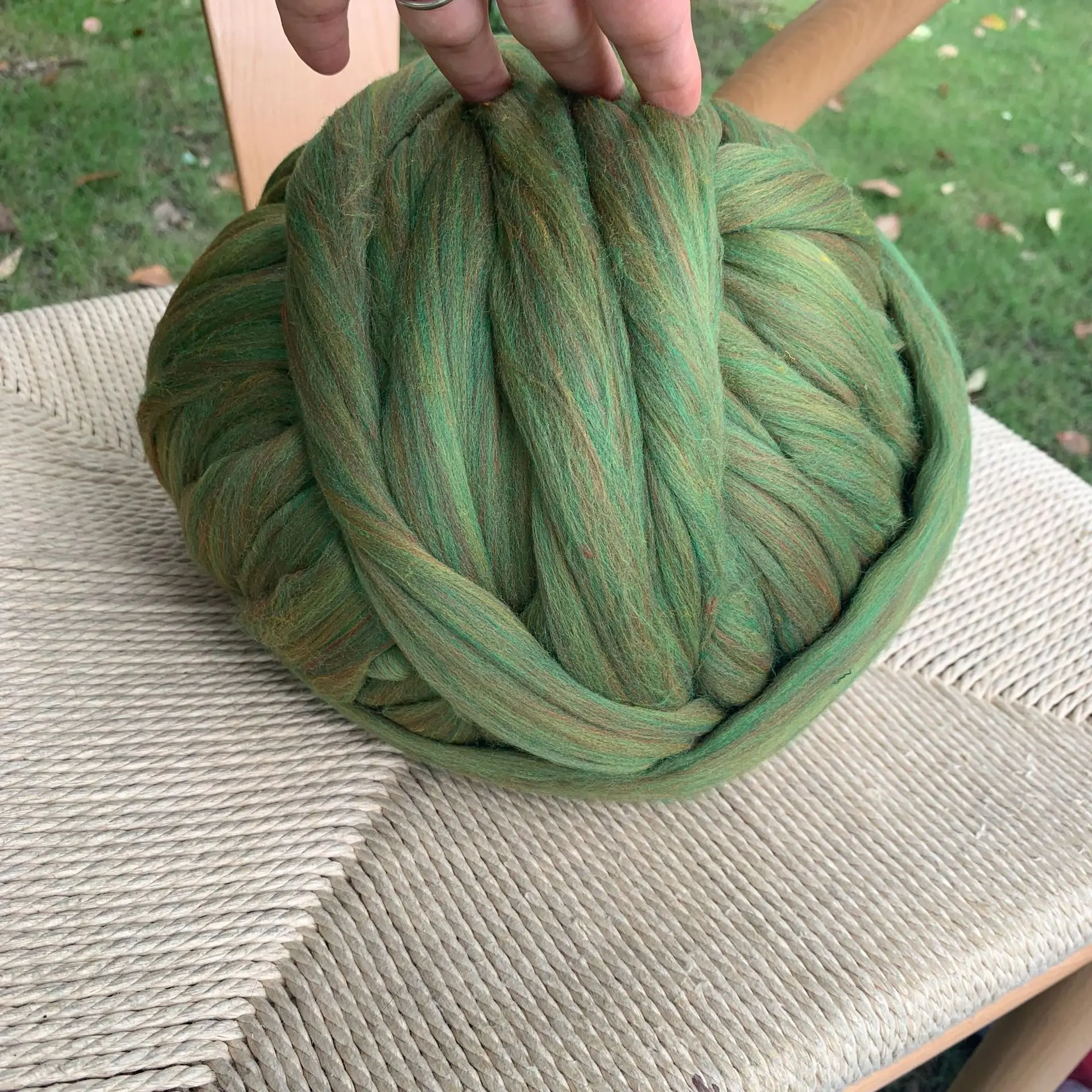 Lana Gruesa Para Tejer A Mano,1000 g Lana Gruesa,Gruesa De Tejer Con Los  Brazos, Lana Gruesa Para Tejer Con Los Brazos, Lana Muy Gruesa Para Tejer A