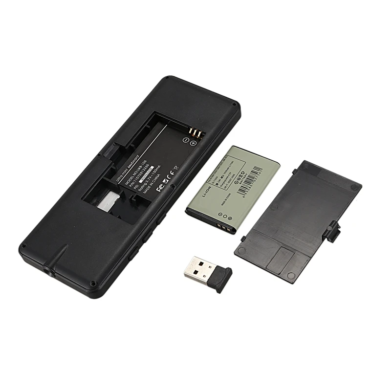 VIBOTON UKB-106-BT Bluetooth английская мини беспроводная клавиатура небольшого размера легкая мультимедийная клавиатура с тачпадом для ноутбука