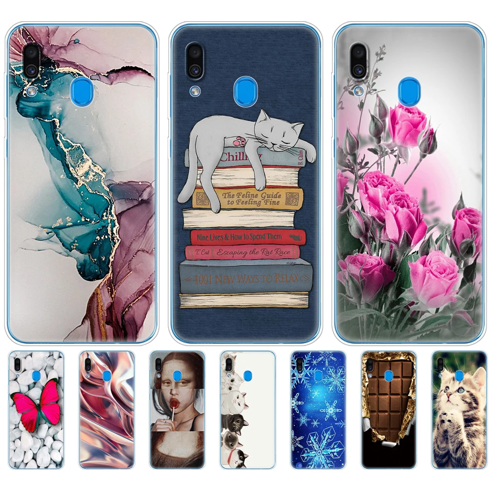 Чехол для Samsung Galaxy A20 A20E силиконовый чехол A 20 2019 A205F A202F чехол-бампер | Мобильные