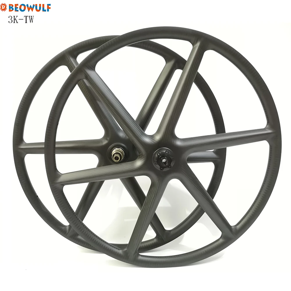 Ruote in carbonio senza gancio a 6 razze 29er ruota per mountain bike mtb  cerchio da 29 pollici 29 \