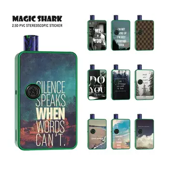 

Magic Shark ME+ YOU English Words Dream on Dearmer Sticker Case Film Cover Skin for Asvape MICRO ELF