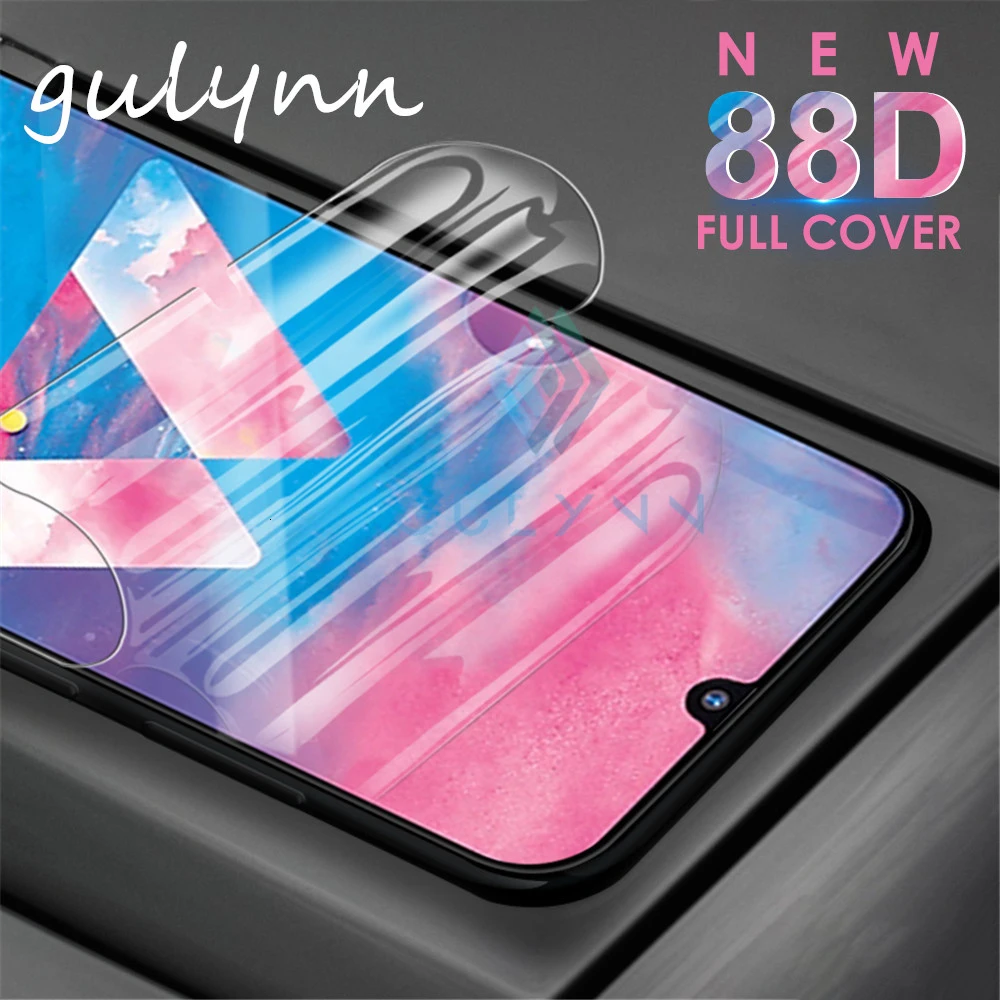 

88D HD Screen Protector For Samsung Galaxy S9 S10 Plus Real Hydrogel Film For Note 10 Pro A 10 20 30 40 50 60 10S 20S 30S 50S