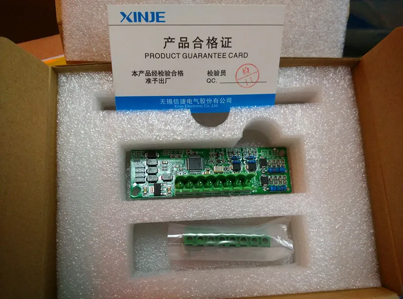 XC-4AD-BD XINJE 14Bit 4AI bd-панель plc расширение модуль