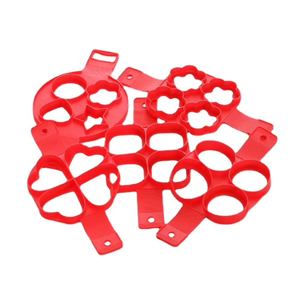 Silicone Egg Pancake Ring Nonstick Pancake Maker Mold Egg Cooker Omelette Moulds Baking Accessories