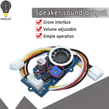 Acessórios pequenos do orador do módulo da saída sadia do orador do orador do grove com ajustável para arduino
